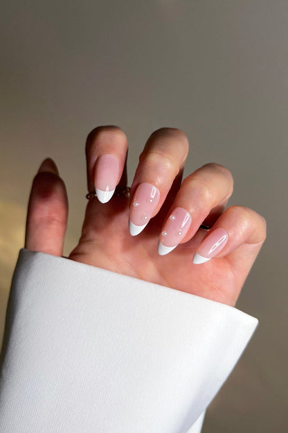 Romantic French | Soft & Durable Press-On Nails