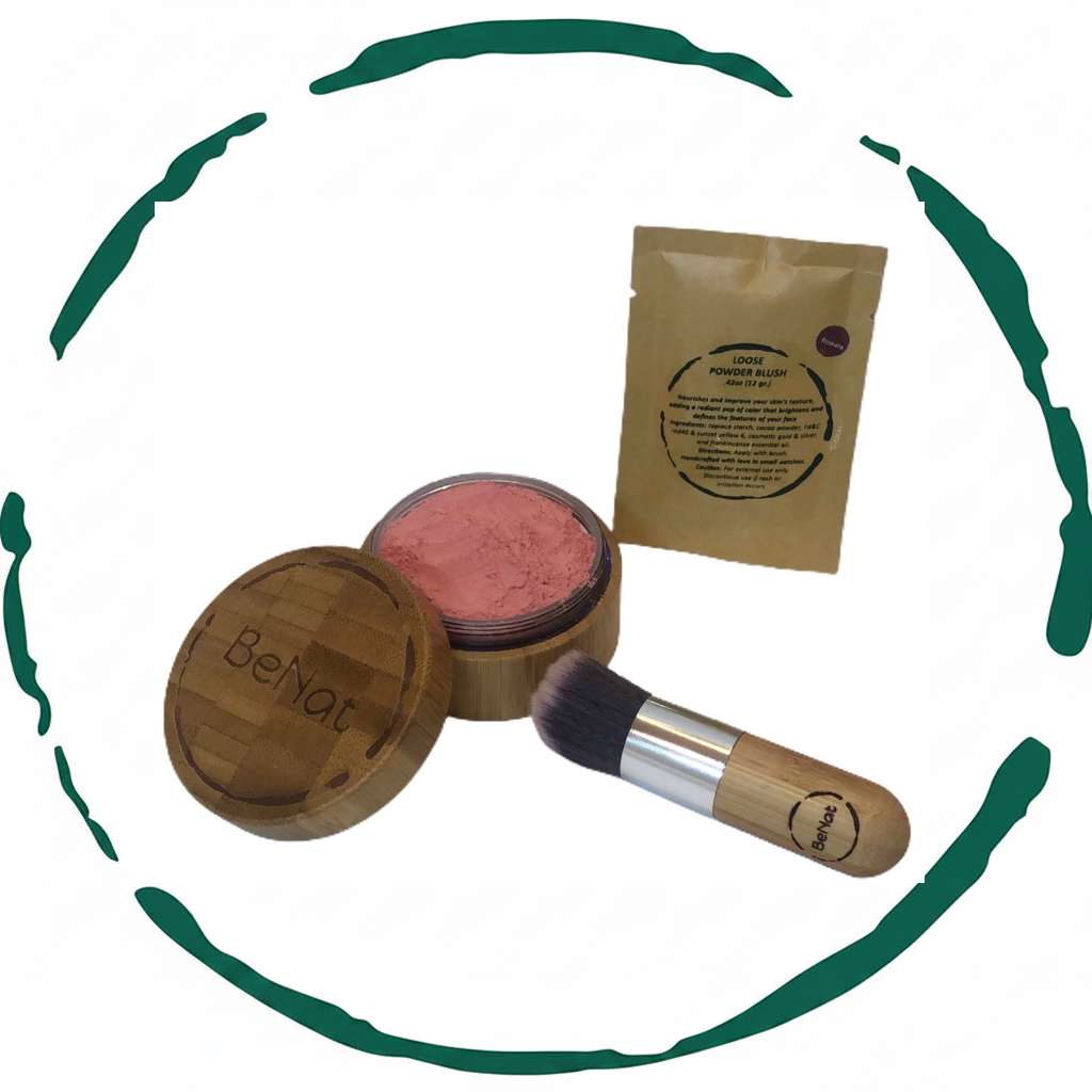 Set de polvos sueltos ruborizados