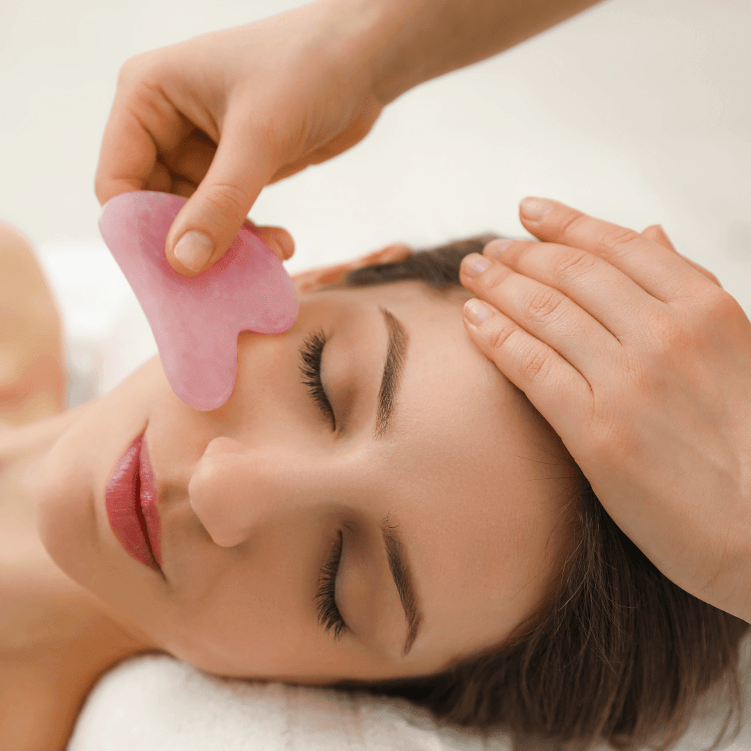 ROSE QUARTZ GUA SHA BOARD