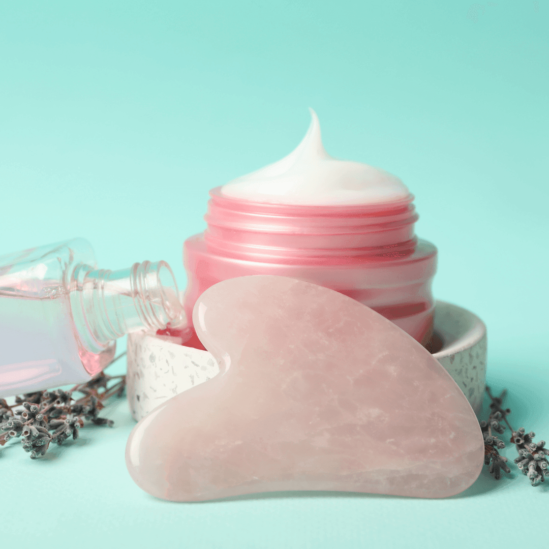ROSE QUARTZ GUA SHA BOARD