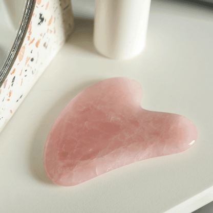 ROSE QUARTZ GUA SHA BOARD