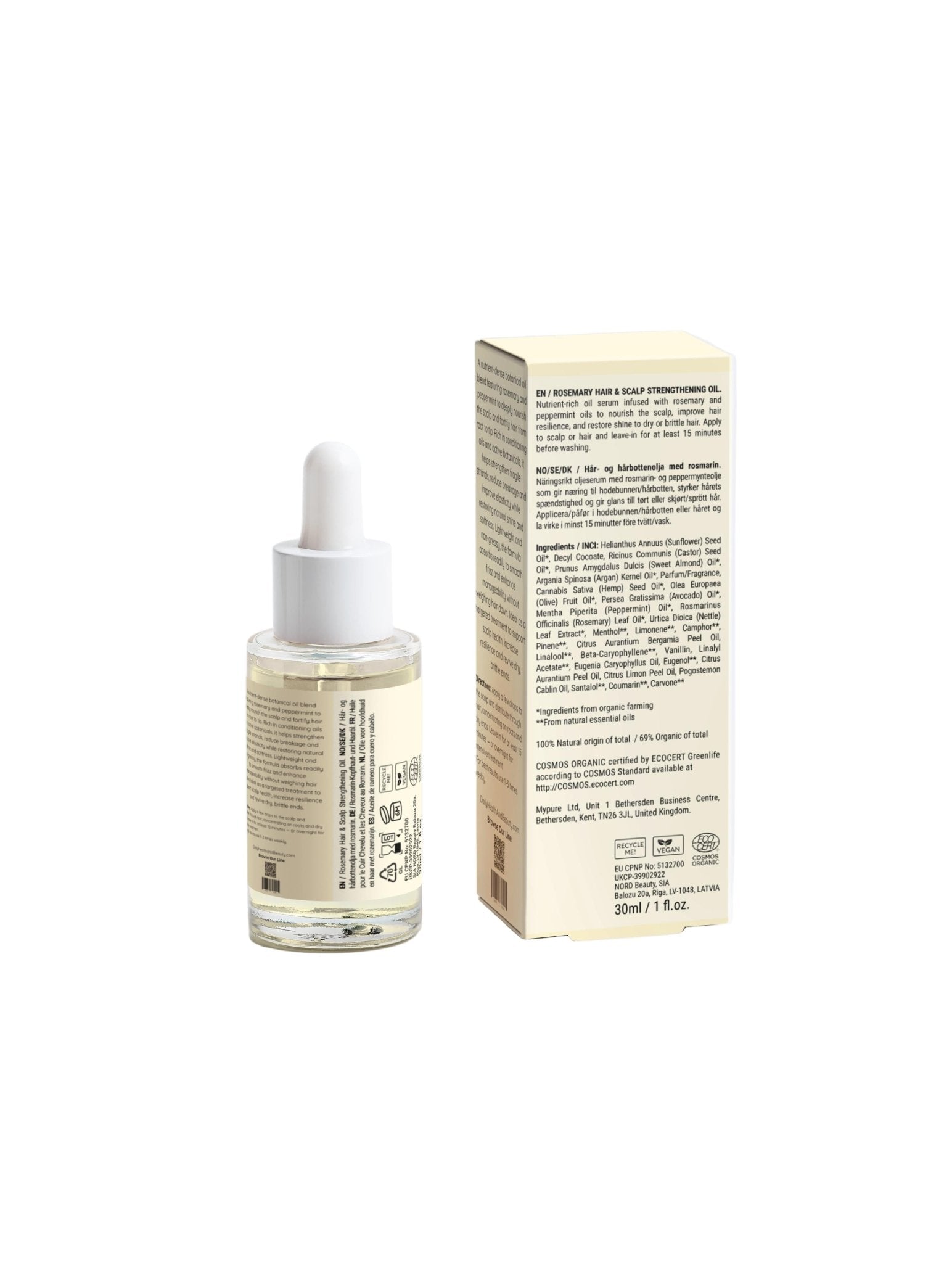 Rosemary Hair & Scalp Strengthening Oil | Daily Health & Beauty