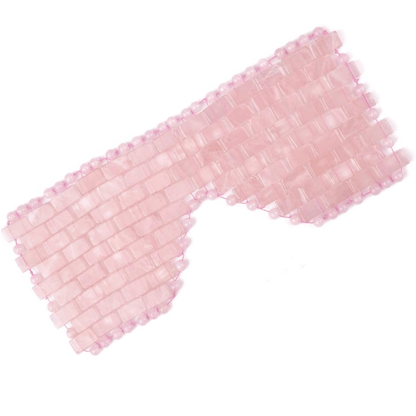 Rose Quartz Eye Mask - Handmade