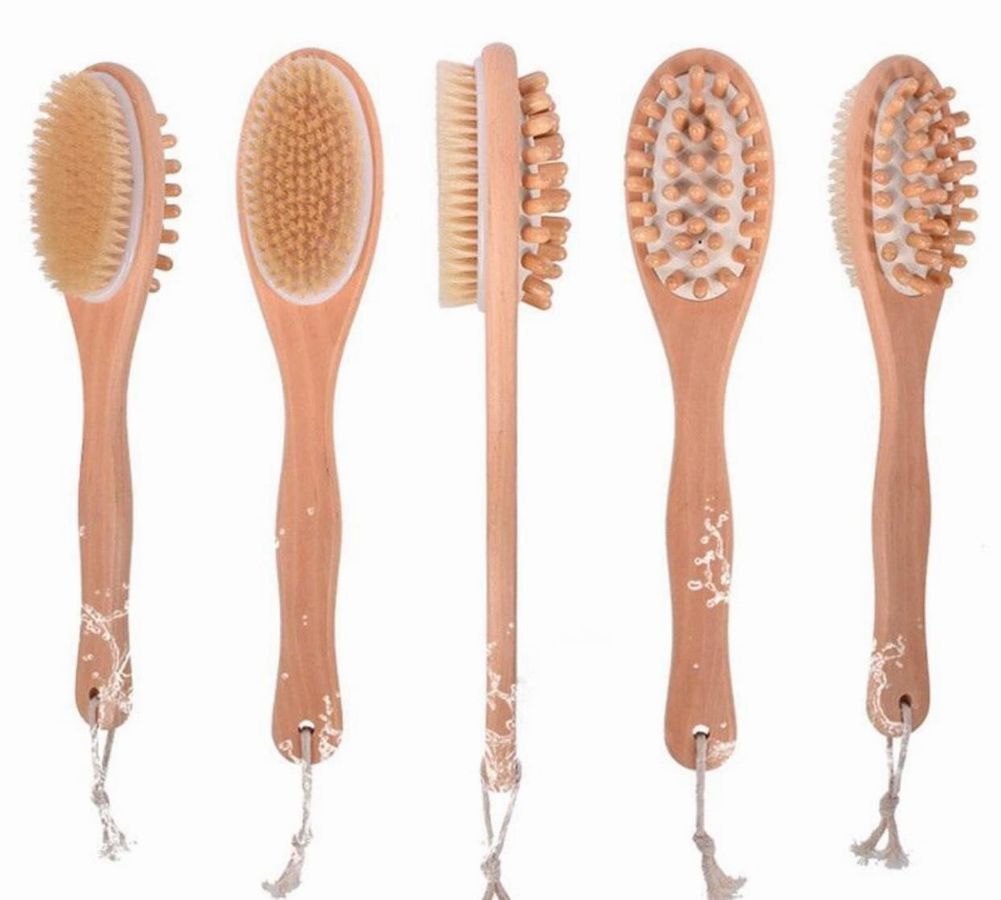 Cepillo de masaje para baño y cuerpo