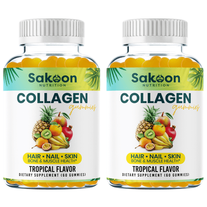 Halal Marine Collagen Gummies for Anti-Aging, Hair, Skin & Nails