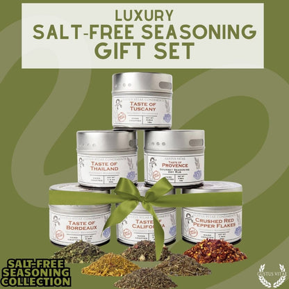 Salt-Free Seasoning Gift Collection - 6 Tins