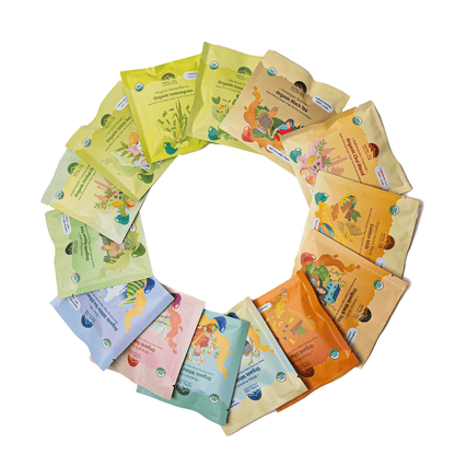 Colección de muestras de té de Nepal