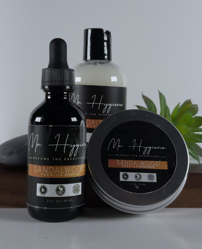 Sandalwood Beard Kit – Bold Scent, Complete Care
