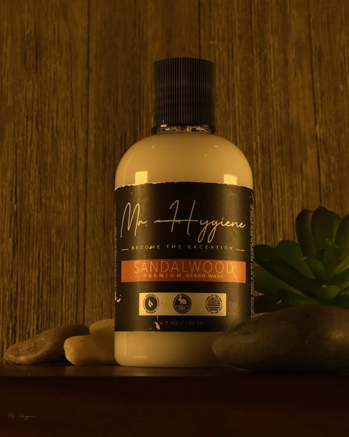 Jabón y acondicionador para barba de sándalo