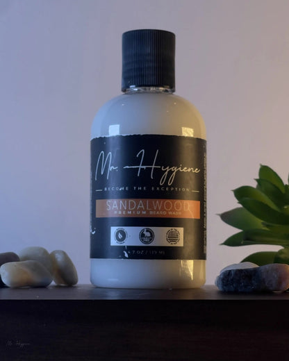 Jabón y acondicionador para barba de sándalo