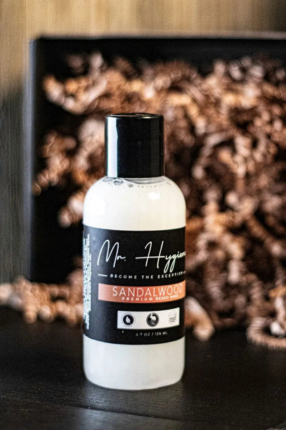 Jabón y acondicionador para barba de sándalo