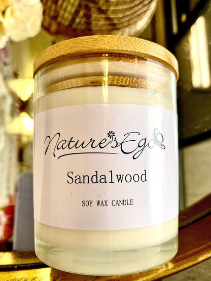 100% Soy Wax & Massage Candle