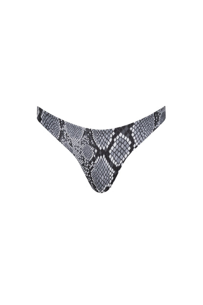 Santorini Seamless Cheeky Bikini Bottom – Snake