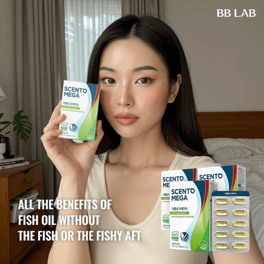 [Bundle] Scento Mega Plant Based Omega, 30 capsules x 3box