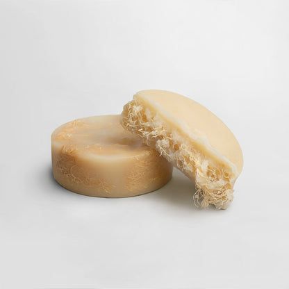 Scrubelle Exfoliating Luffa Bar |Handmade Exfoliating Bar | 4 oz