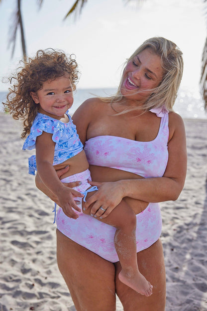 Seashell Sunset Two Piece Swimsuit | Daily Health & Beauty