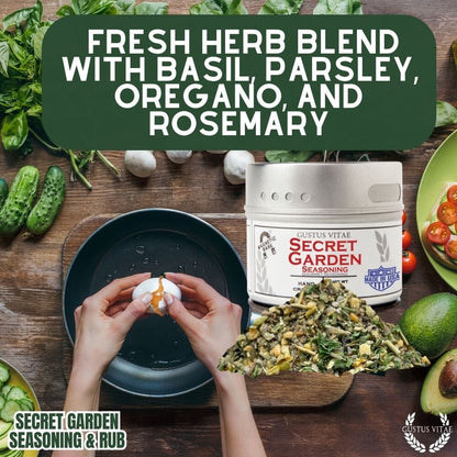Secret Garden Seasoning & Rub | Gustus Vitae