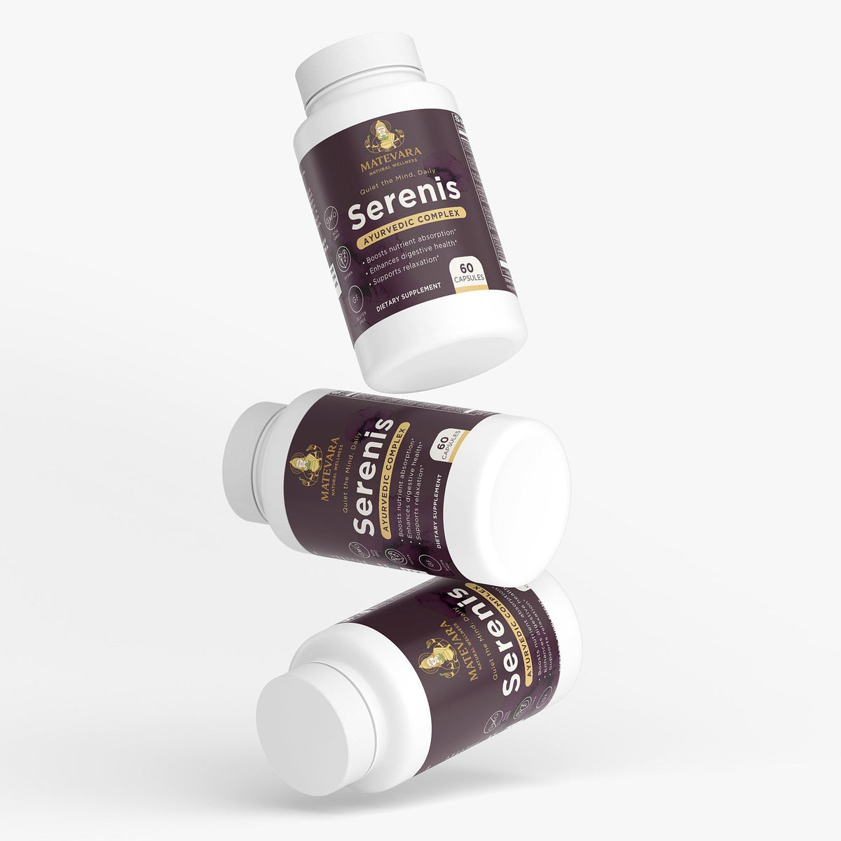 Serenis Ayurvedic Complex |Herbal Capsules | 60 Count