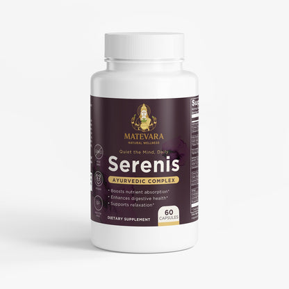 Serenis Ayurvedic Complex |Herbal Capsules | 60 Count