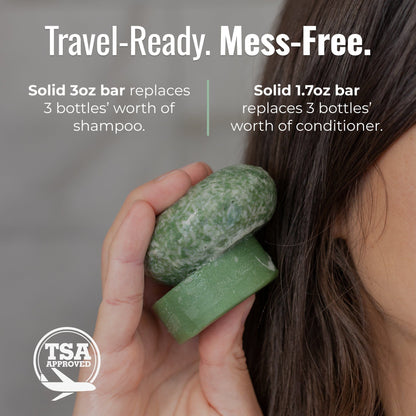 Shampoo & Conditioner Bar Duo