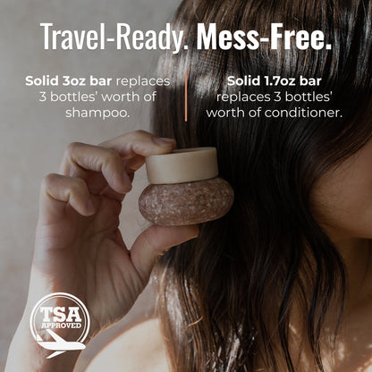 Shampoo & Conditioner Bar Duo