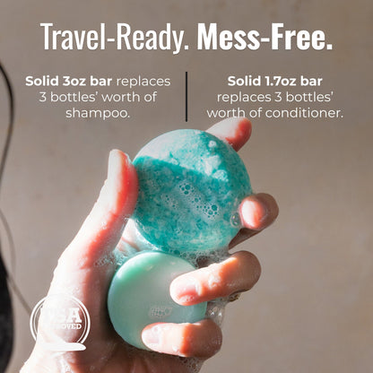 Shampoo & Conditioner Bar Duo