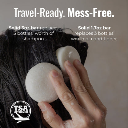 Shampoo & Conditioner Bar Duo