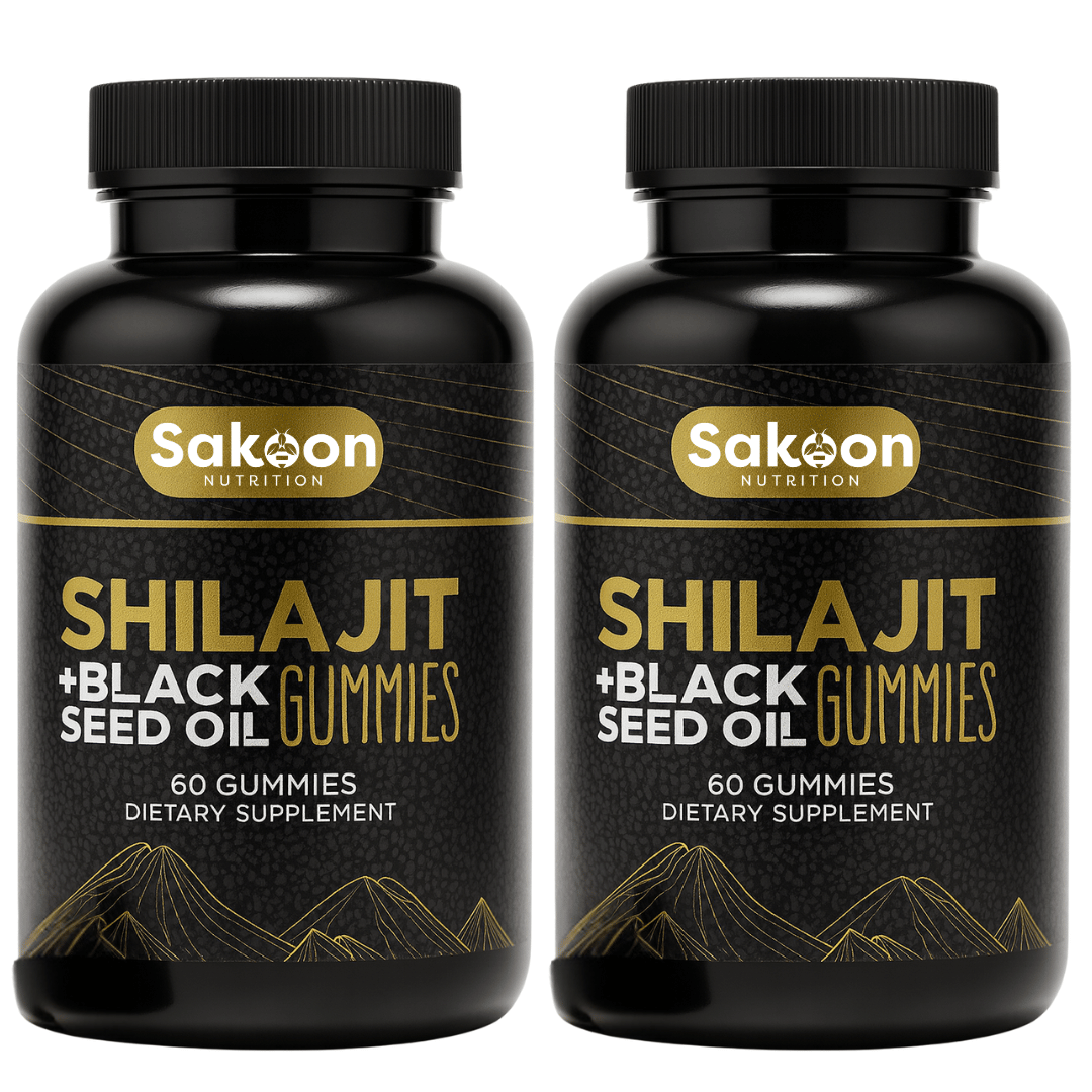 Himalayan Shilajit Gummies with Black Seed Oil