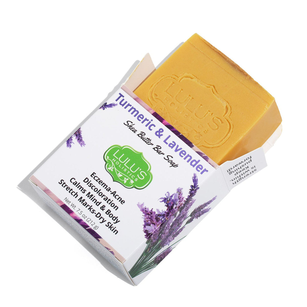 Turmeric & Lavender Shea Butter Bar Soap – Calming Brightening Cleanse