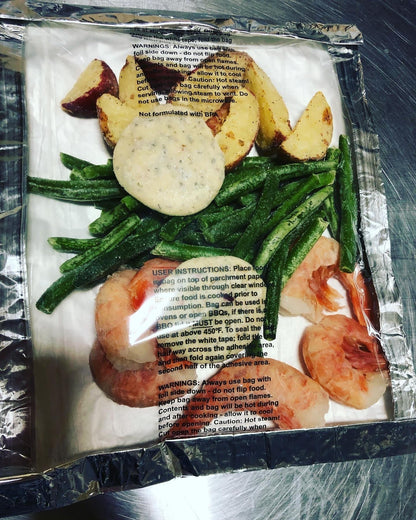Ready to Bake: Garlic & Herb Shrimp Dinner Kit