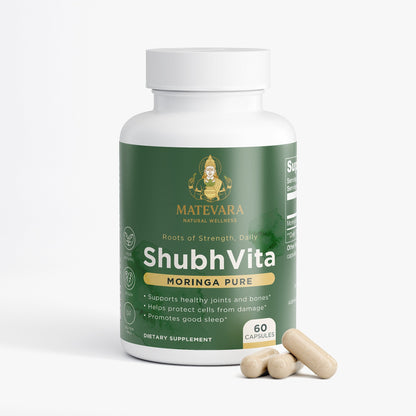 ShubhVita Moringa Pure | Vegan Capsules | 60 Count