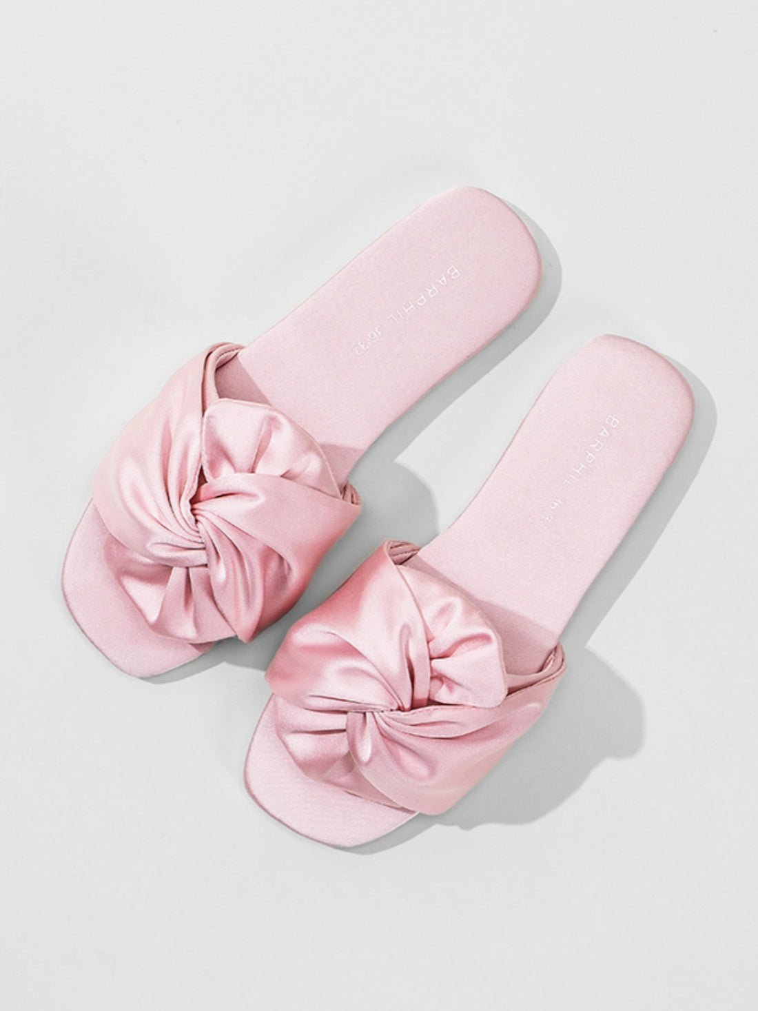 Silky Satin Bow Slippers | Daily Health & Beauty