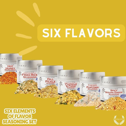 Set de condimentos Six Elements Of Flavor 