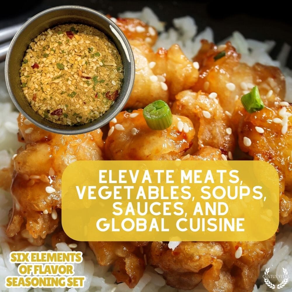 Six Elements Of Flavor Seasoning Set