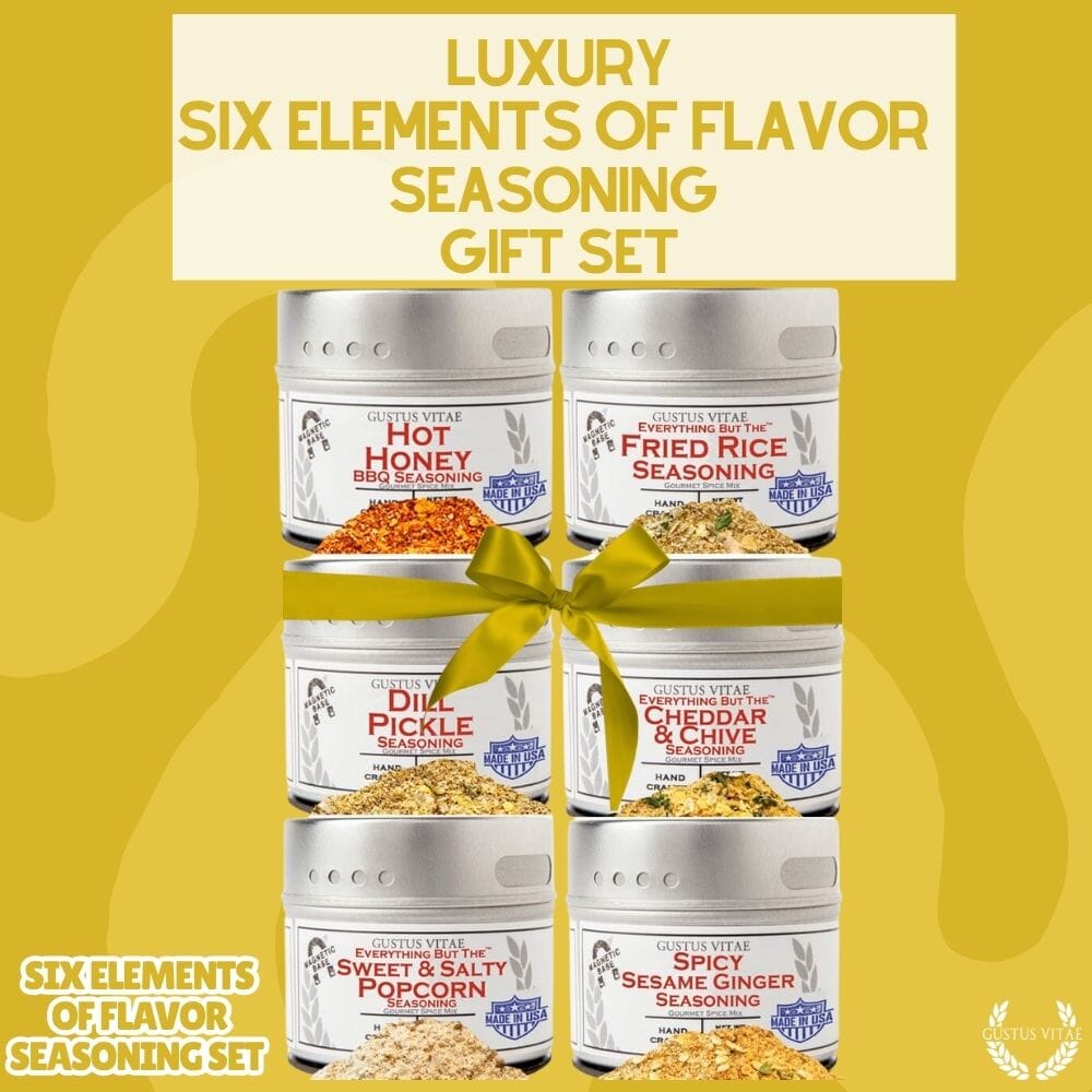 Set de condimentos Six Elements Of Flavor 
