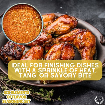 Six Elements Of Flavor Seasoning Set