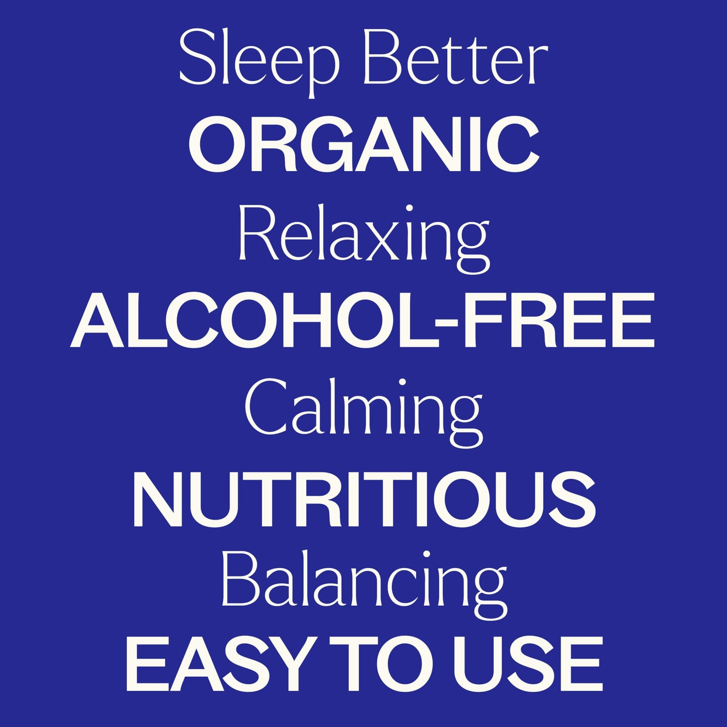 Sleep Better Organic Herbal Supplement | Daily Health & Beauty