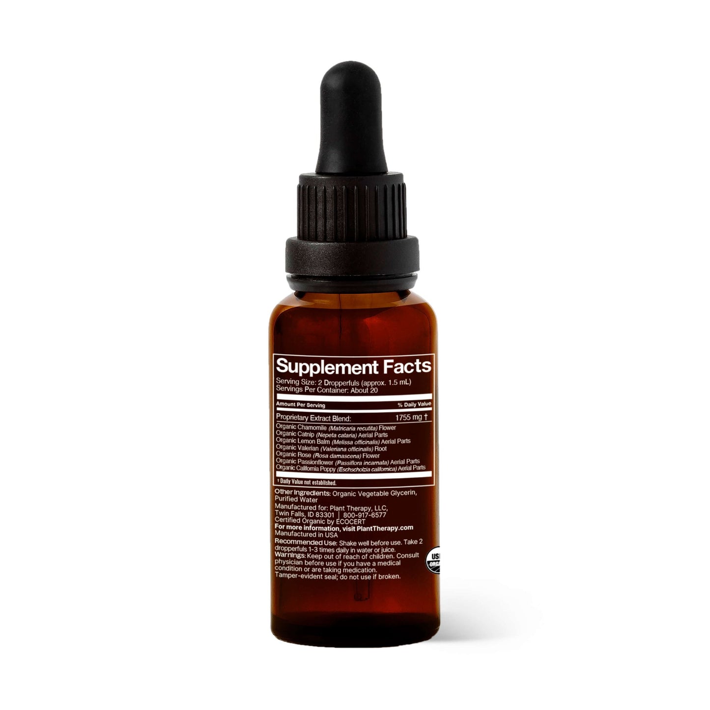 Sleep Better Organic Herbal Supplement | Daily Health & Beauty