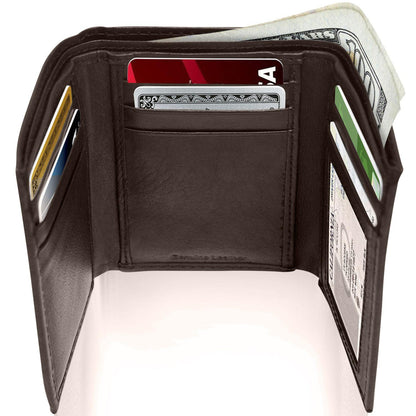 Slim Trifold Wallet With ID Window