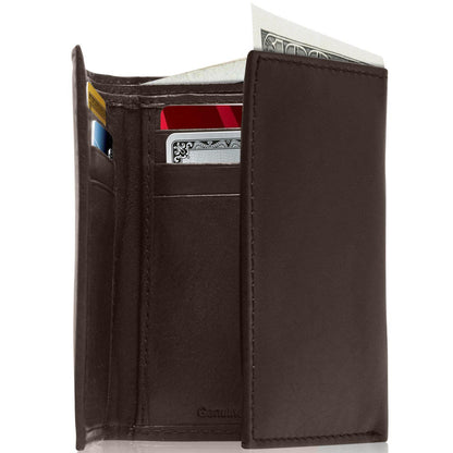 Slim Trifold Wallet With ID Window