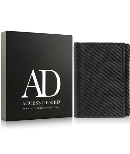 Slim Trifold Wallet With ID Window