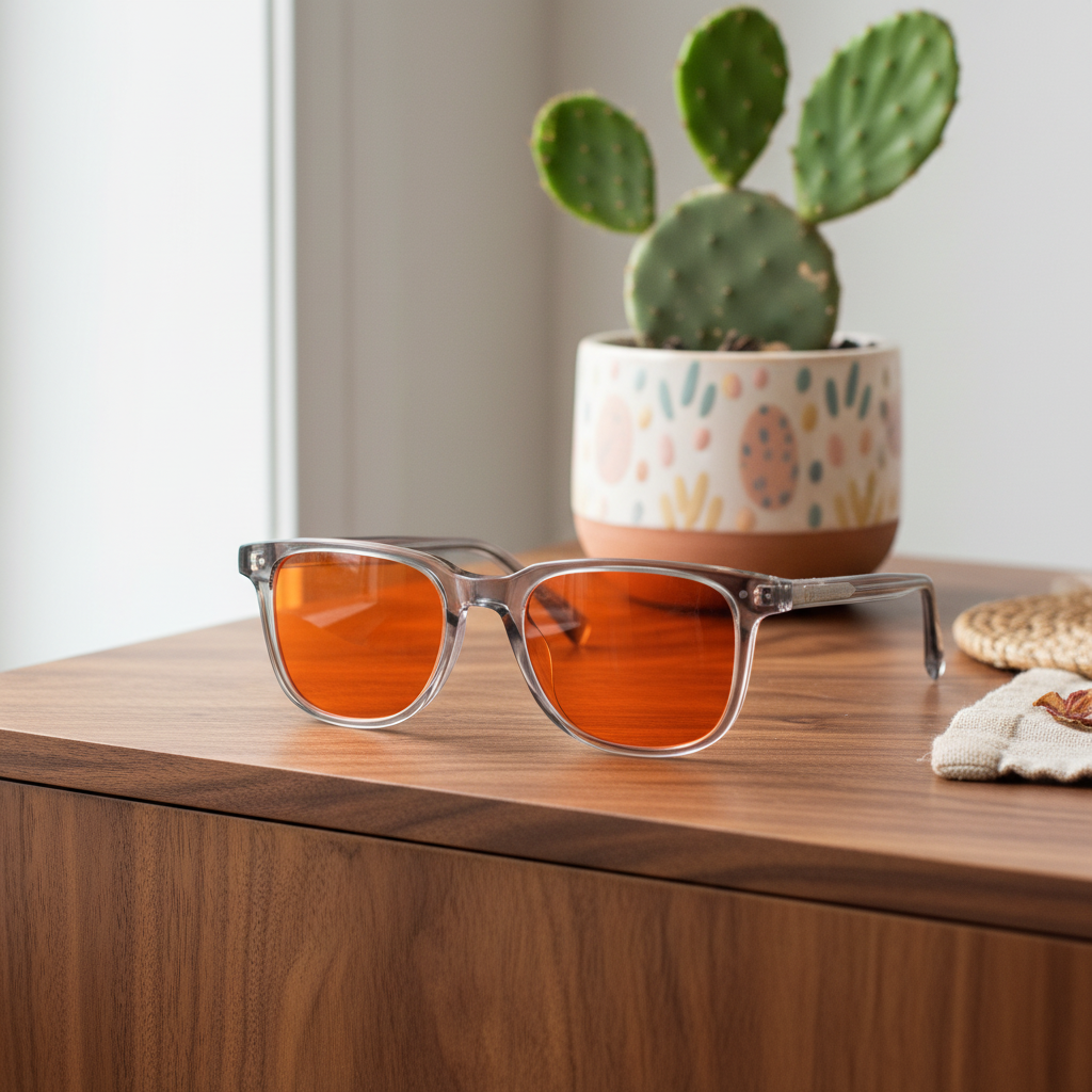 Lunettes de Sommeil en Quartz Fumé – Collection de Cristaux DreamWalkerz