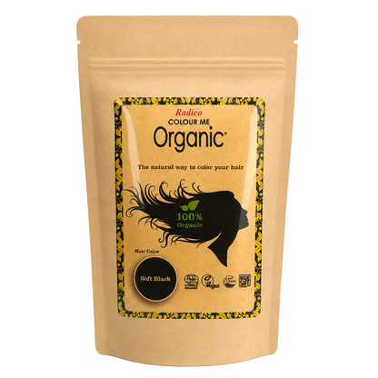 Negro suave - Coloración orgánica para el cabello