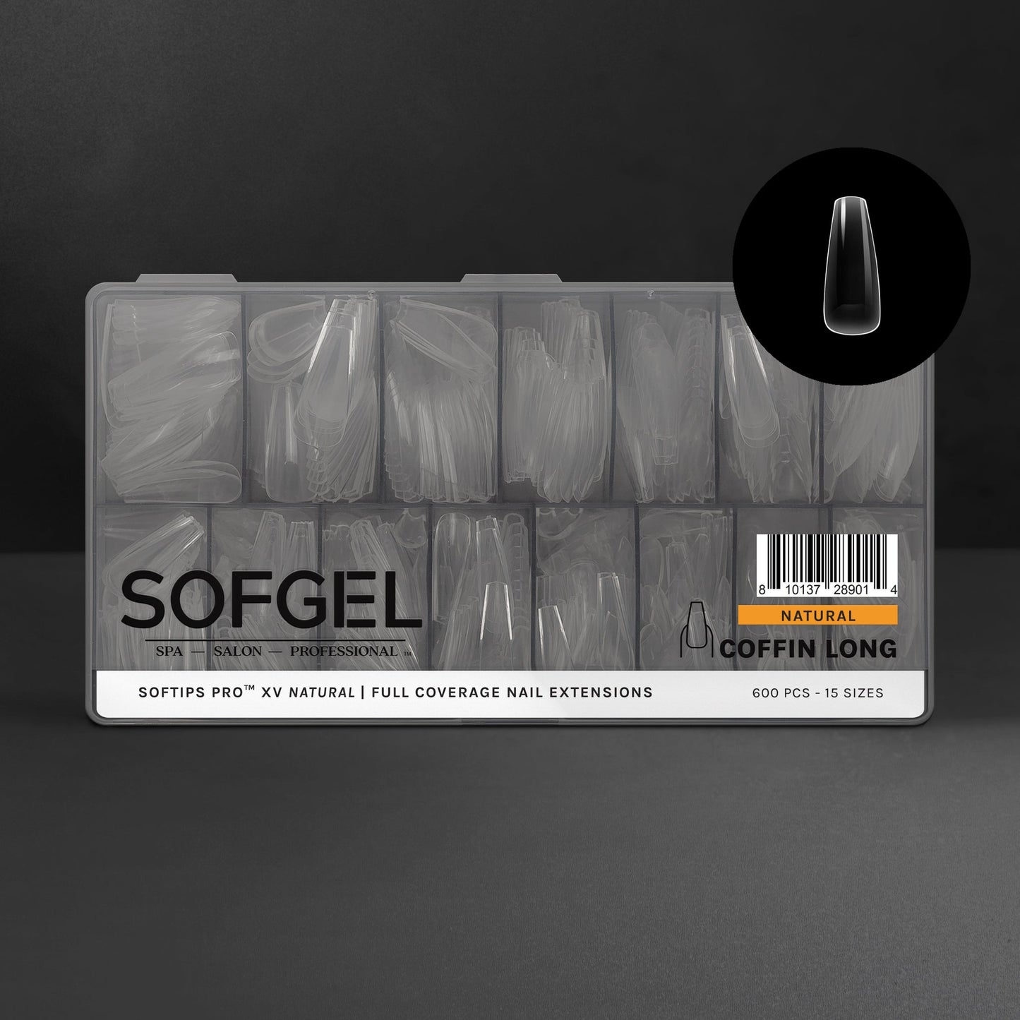 SOFTIPS PRO™ XV NATURAL - COFFIN LONG | Daily Health & Beauty