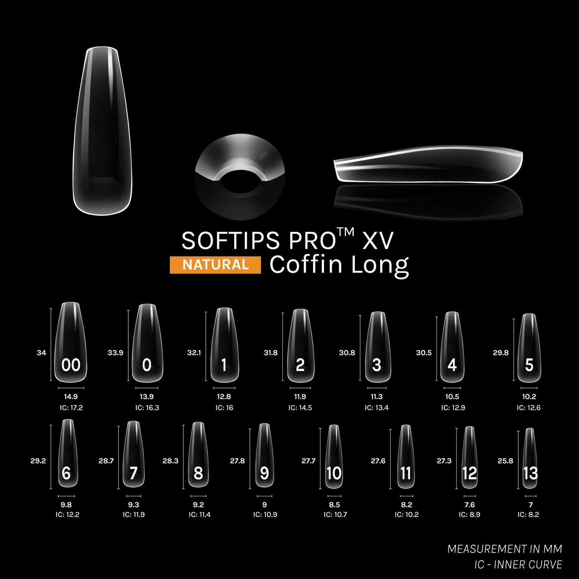 SOFTIPS PRO™ XV NATURAL - COFFIN LONG | Daily Health & Beauty