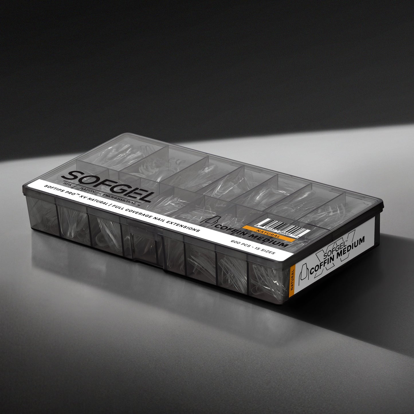SOFTIPS PRO™ XV NATURAL - COFFIN MEDIUM | Daily Health & Beauty