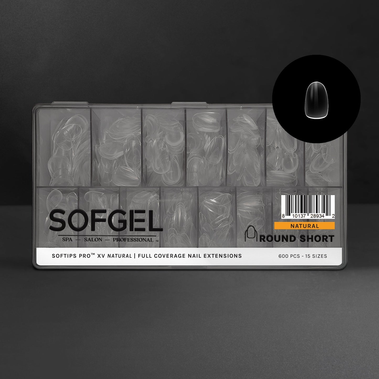 SOFTIPS PRO™ XV NATURAL - ROUND SHORT | Daily Health & Beauty