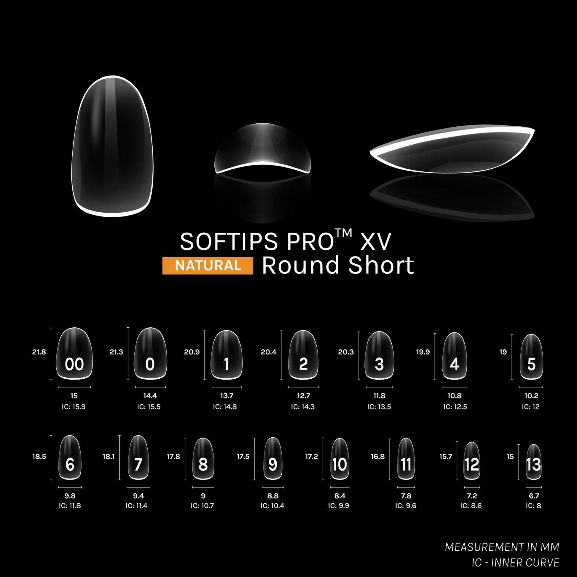 SOFTIPS PRO™ XV NATURAL - ROUND SHORT | Daily Health & Beauty