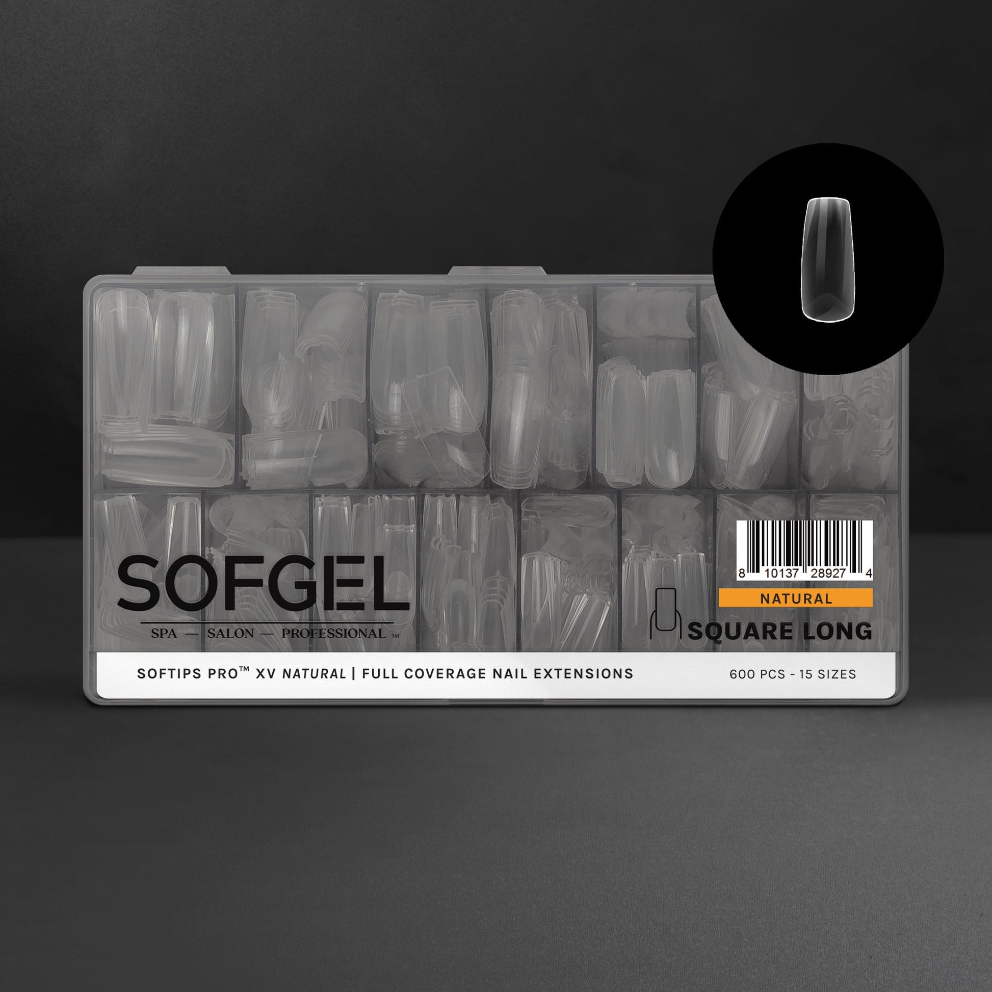 SOFTIPS PRO™ XV NATURAL - SQUARE LONG | Daily Health & Beauty