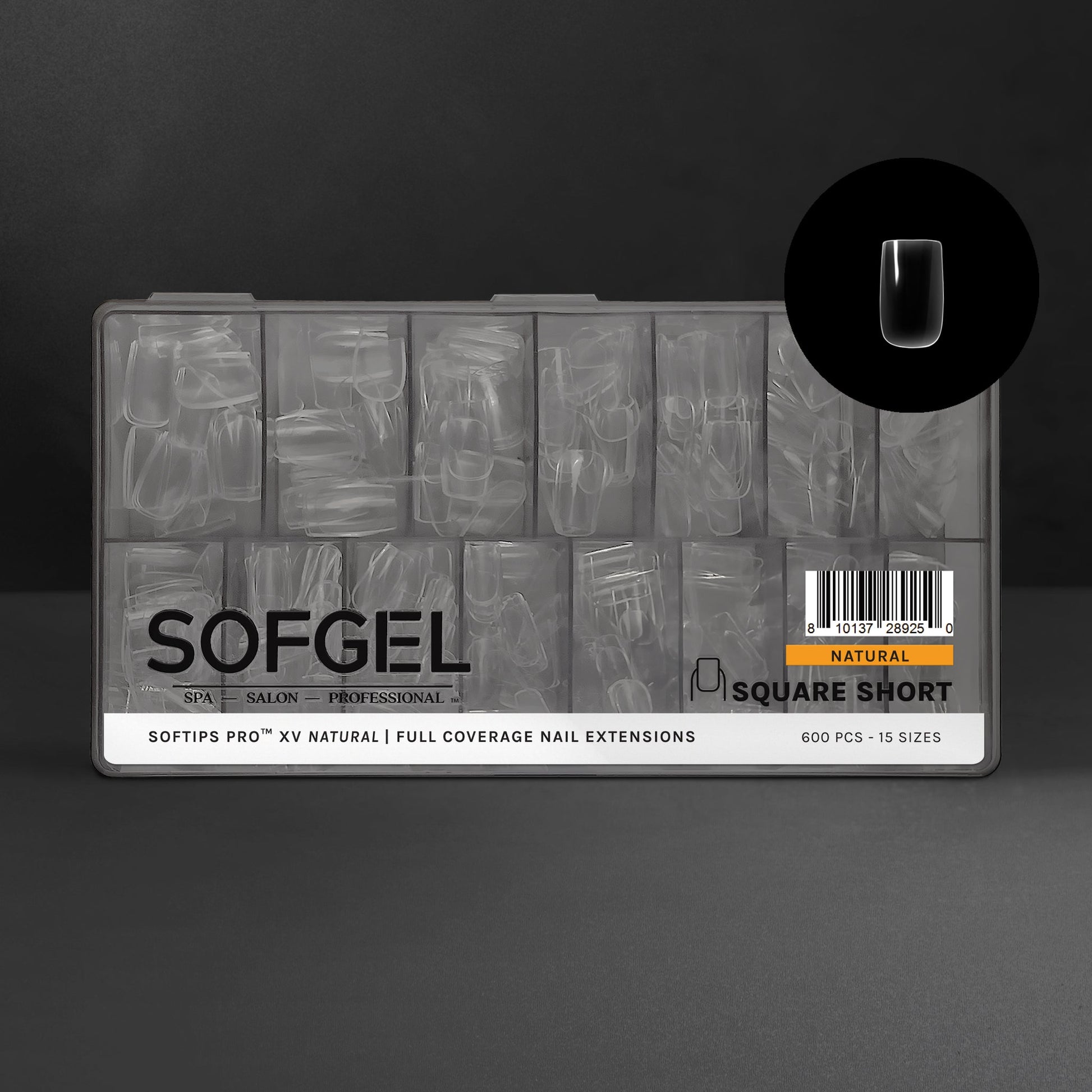 SOFTIPS PRO™ XV NATURAL - SQUARE SHORT | Daily Health & Beauty